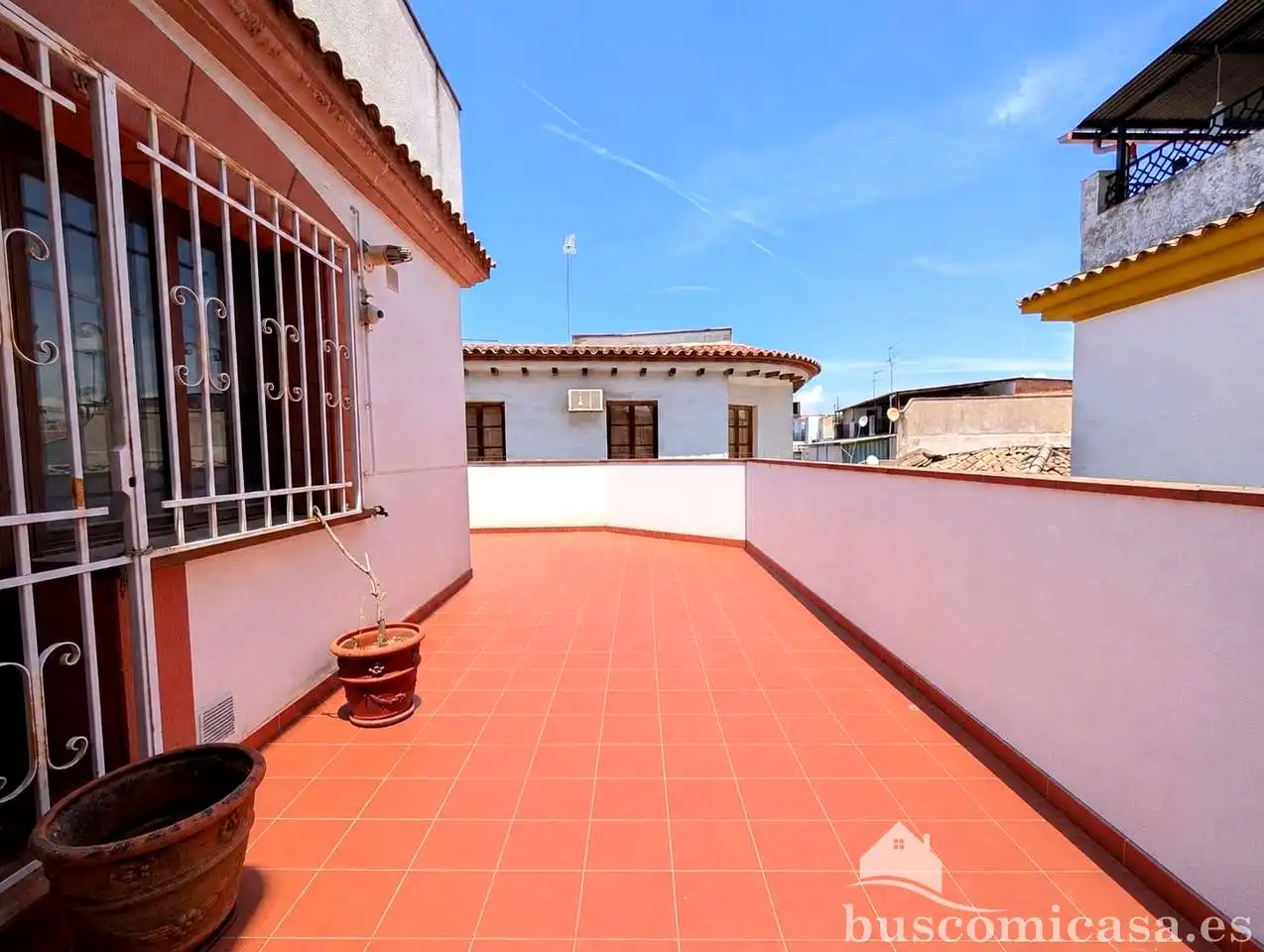 Terrasse von Wohnung zum Verkauf in Bailén mit Klimaanlage, Heizung und Terrasse