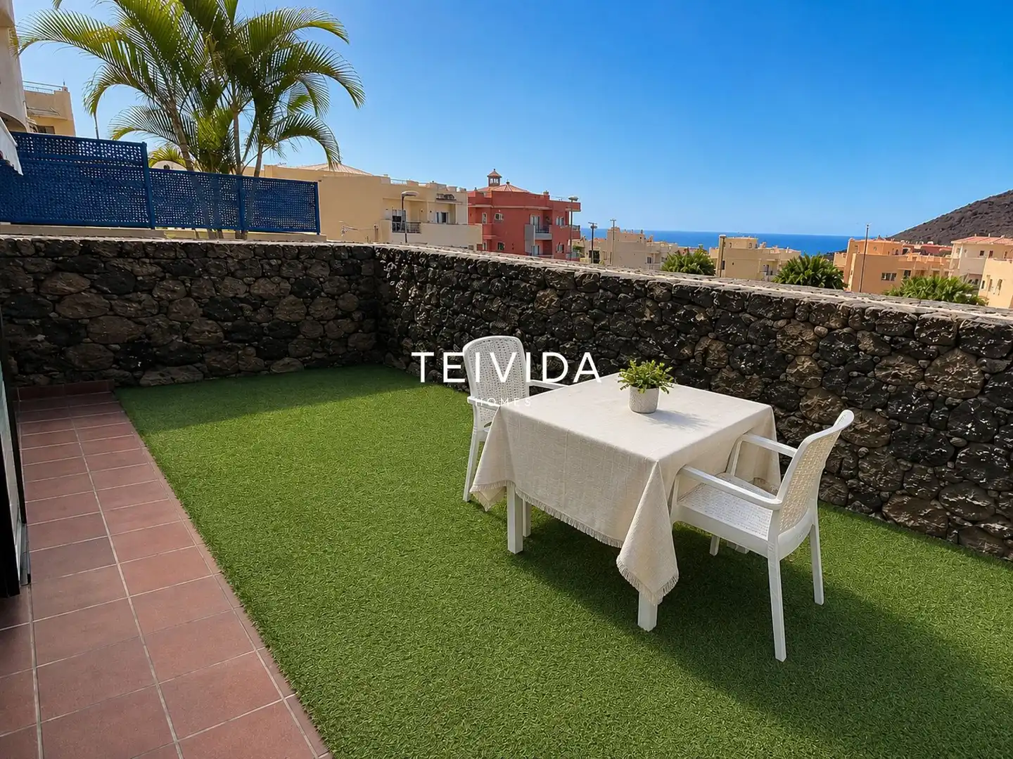 Terrace of Flat for rent in Arona  with Swimming Pool, Furnished and Community pool