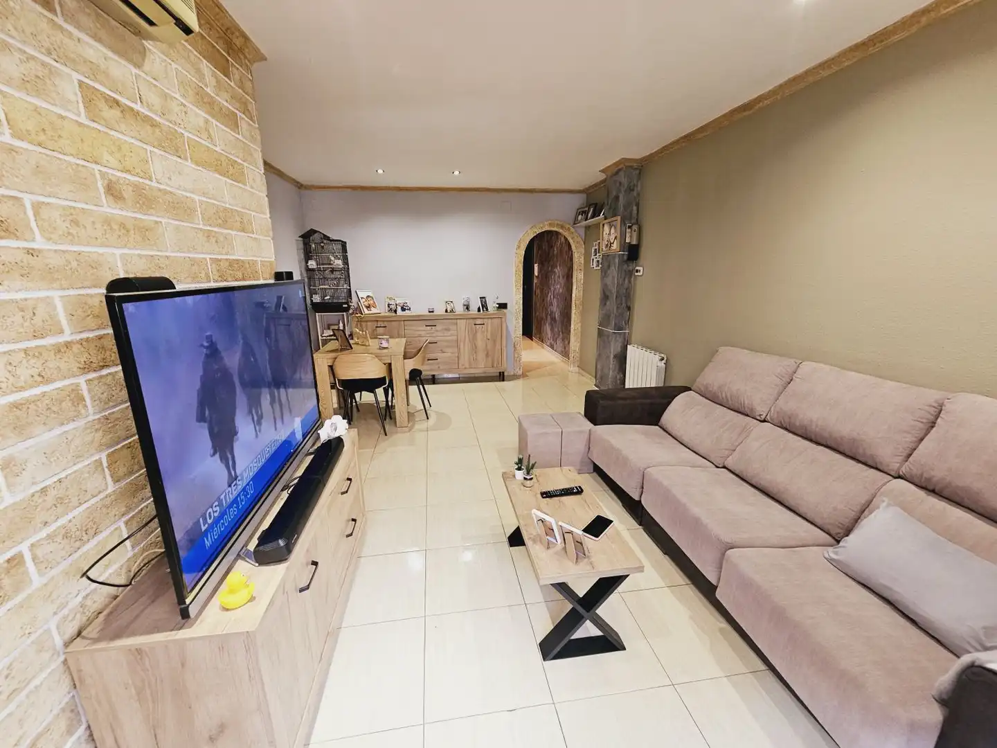 Sala de estar de Piso en venta en El Vendrell con Aire acondicionado, Calefacción y Balcón