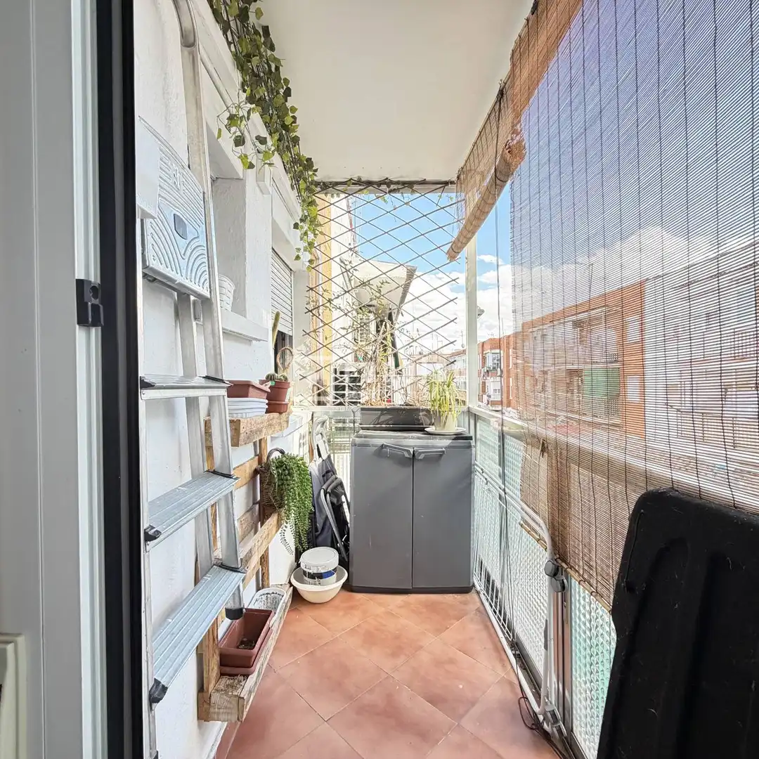 Balcony of Flat for rent in Leganés  with Air Conditioner, Heating and Terrace