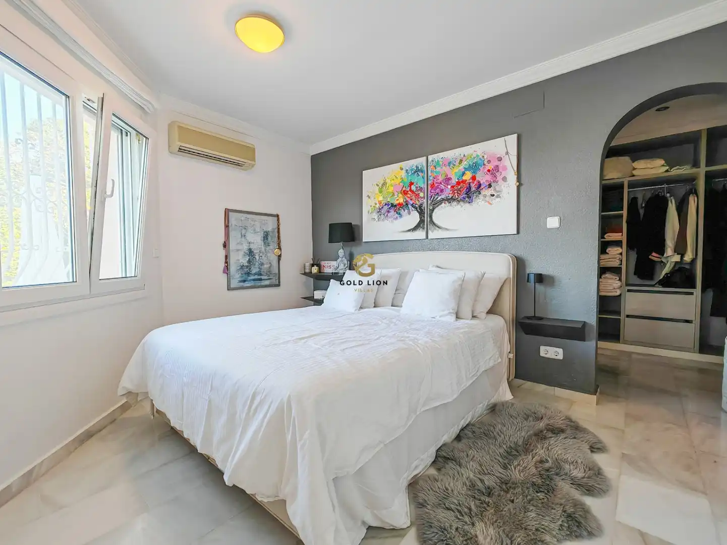 Bedroom of Houses for sale in Dénia  with Air Conditioner, Heating and Private garden