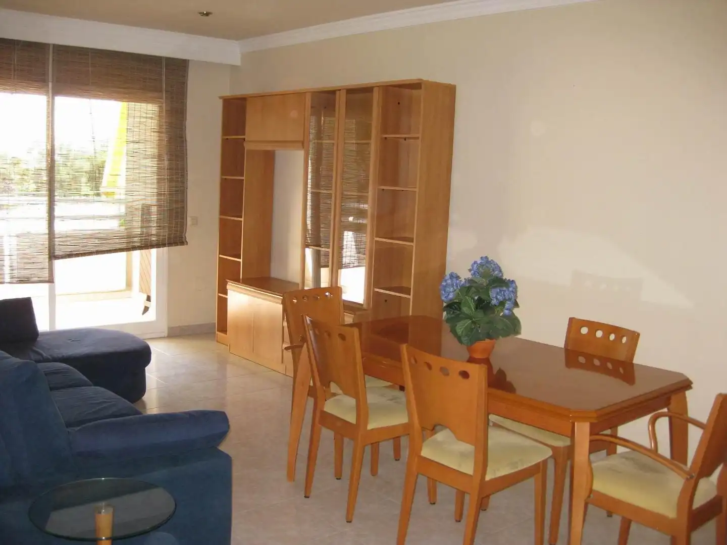 Comedor de Piso de alquiler en Torremolinos con Aire acondicionado, Parquet y Terraza