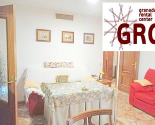 Garden of Apartment to rent in  Granada Capital  with Air Conditioner, Heating and Furnished