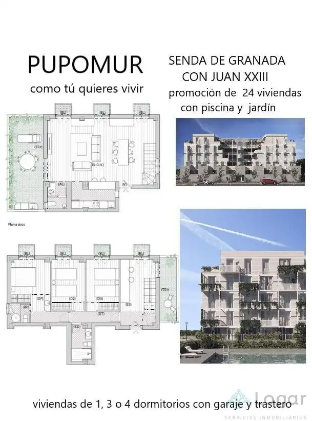 Flat for sale in Murcia  with Air Conditioner, Heating and Terrace