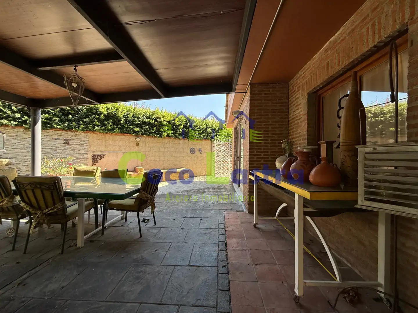 Terrace of Houses for sale in Monterrubio de Armuña  with Air Conditioner, Heating and Private garden