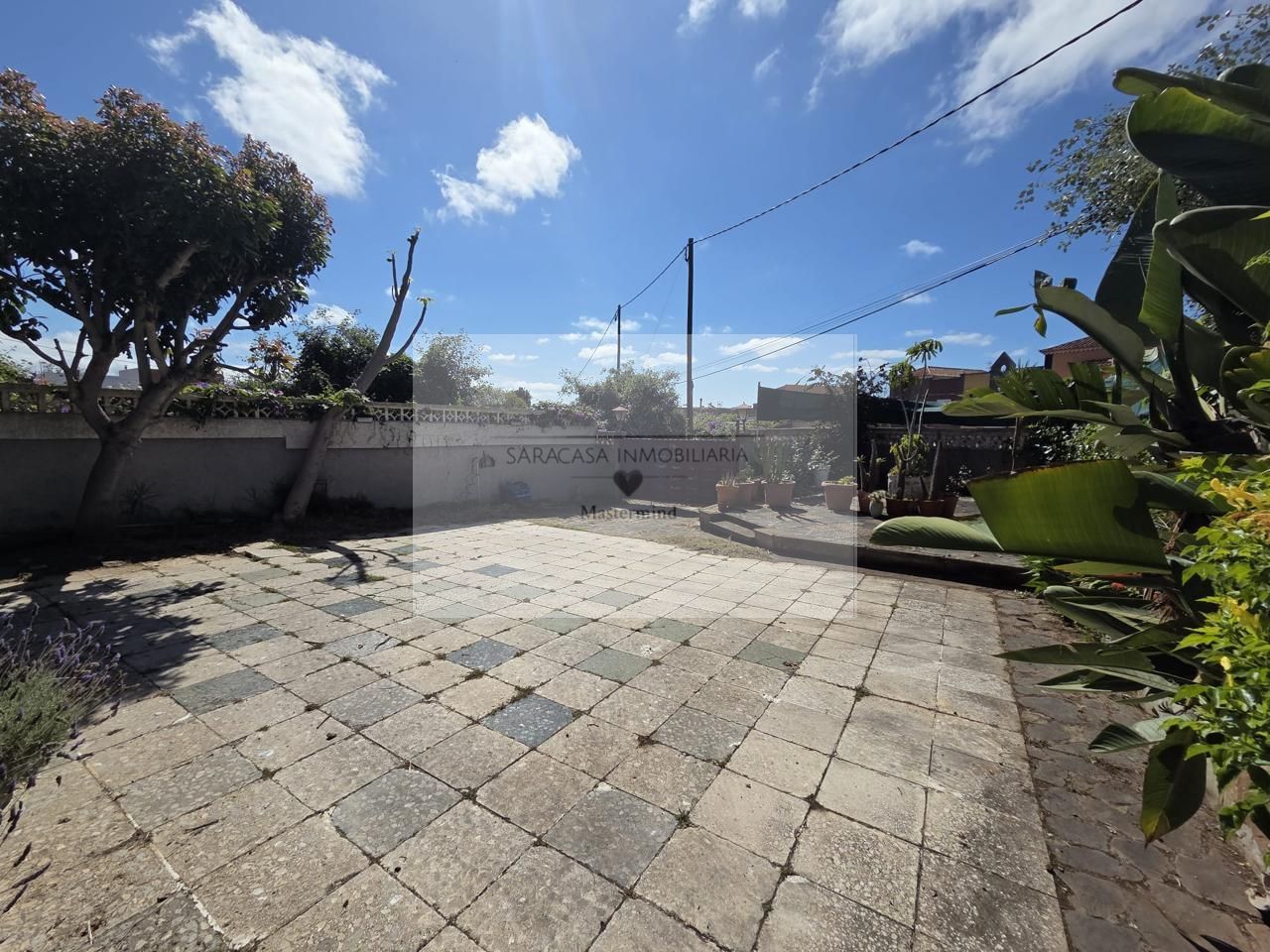 Vista exterior de Casa o chalet en venta en San Cristóbal de la Laguna con Aire acondicionado, Jardín privado y Terraza