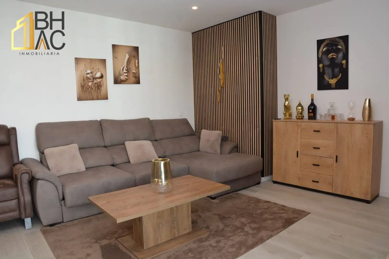 Wohnzimmer von Dachboden zum Verkauf in Alcalá de Henares mit Klimaanlage, Heizung und Terrasse