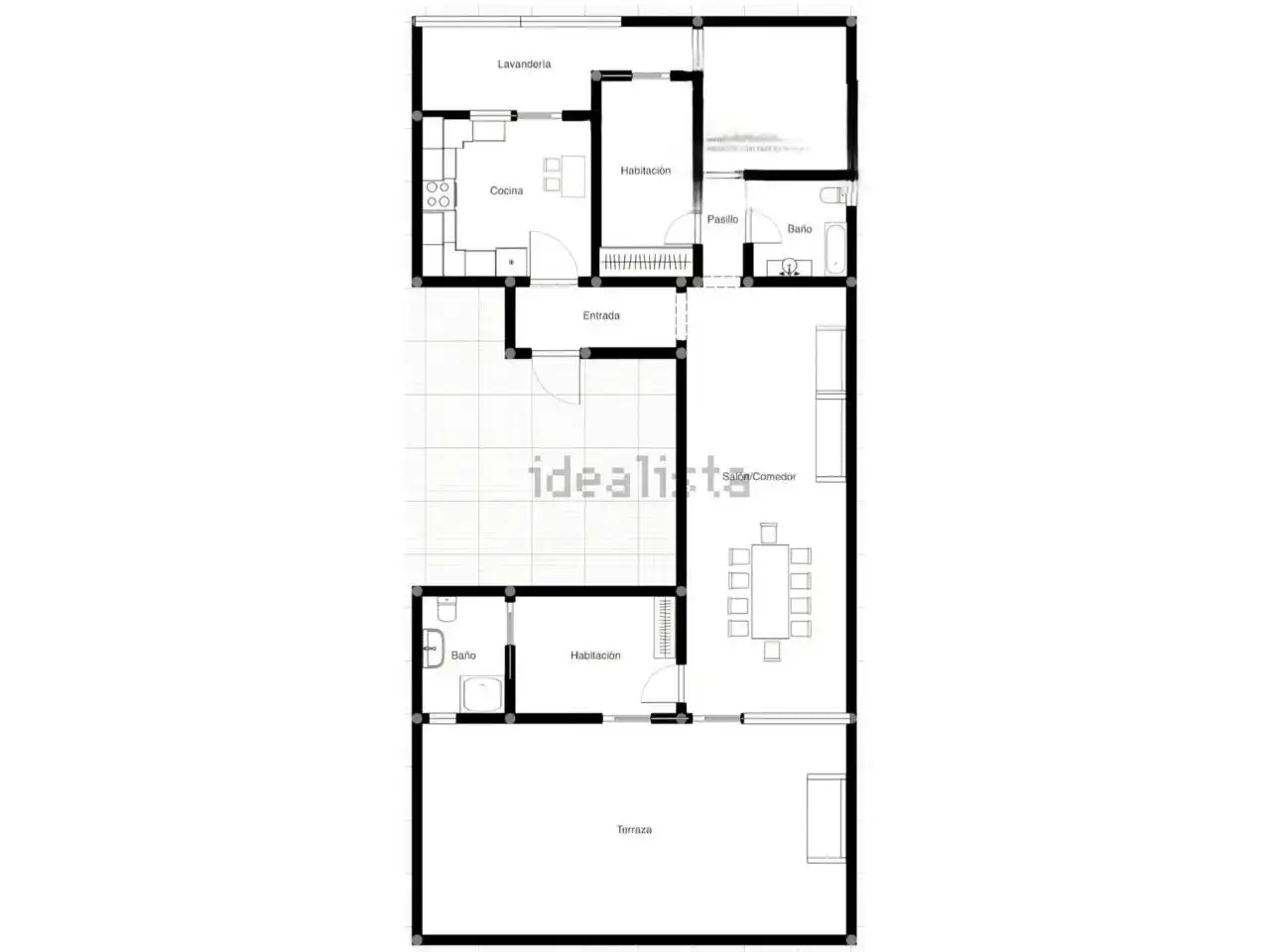 Ático en venta en  Palma de Mallorca con Aire acondicionado, Calefacción y Terraza