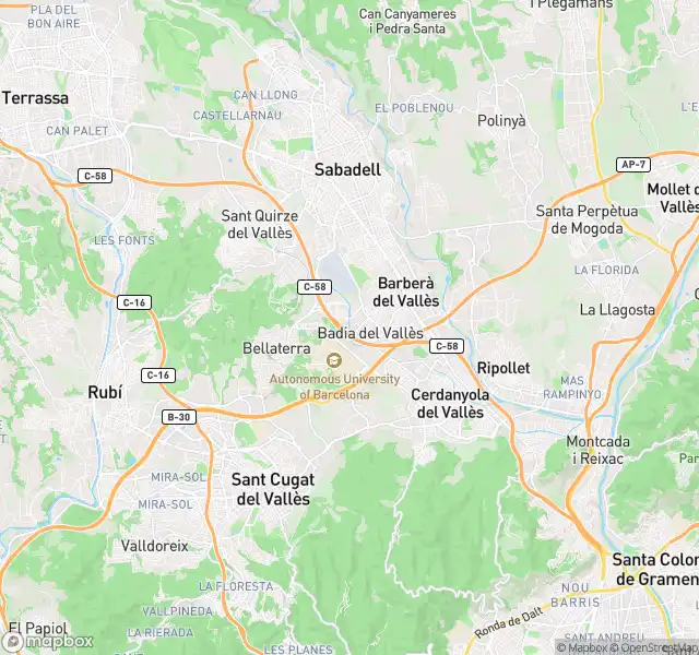Vista exterior de Piso en venta en Barberà del Vallès