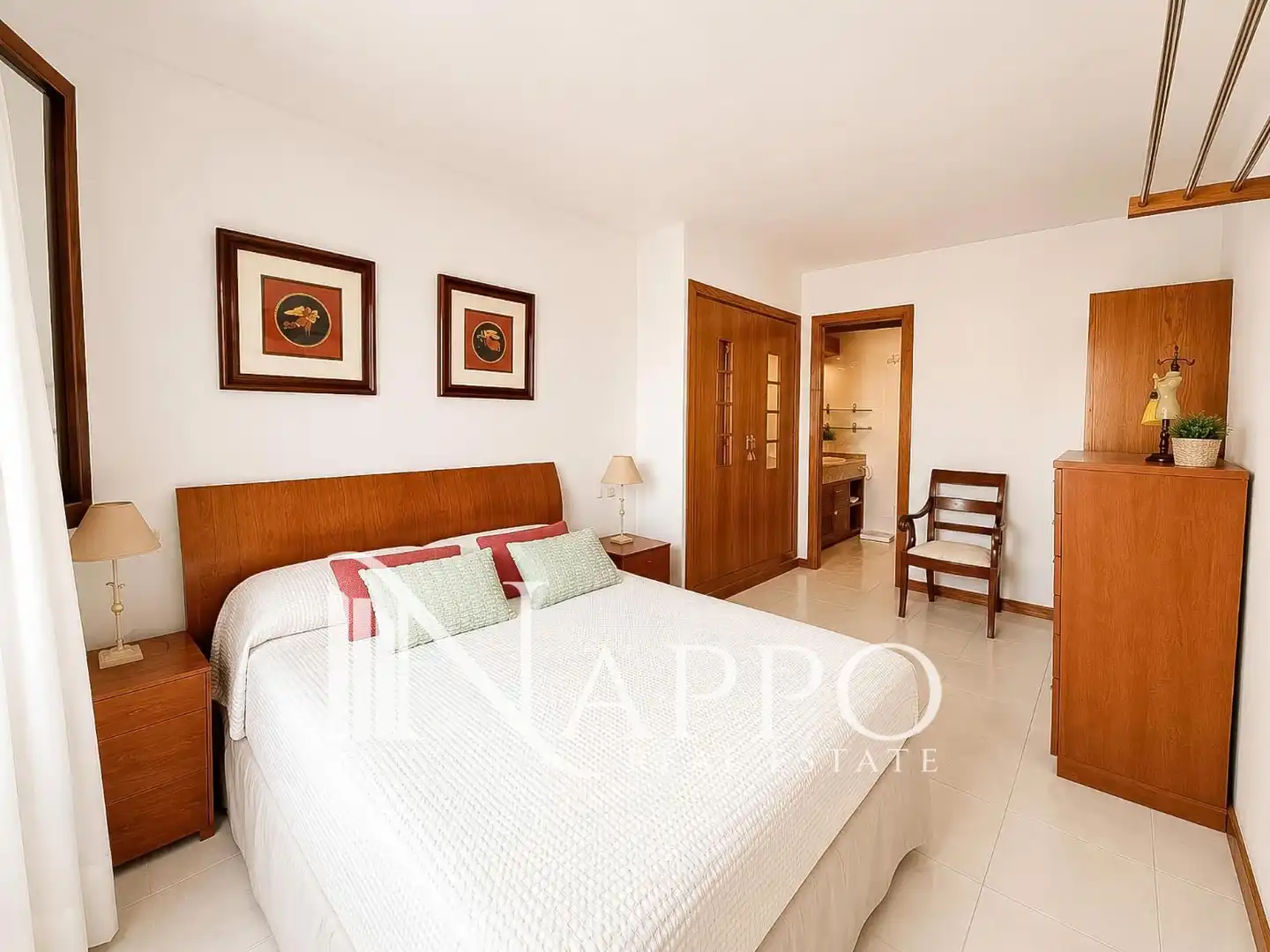 Bedroom of Flat for rent in  Palma de Mallorca  with Air Conditioner, Heating and Terrace