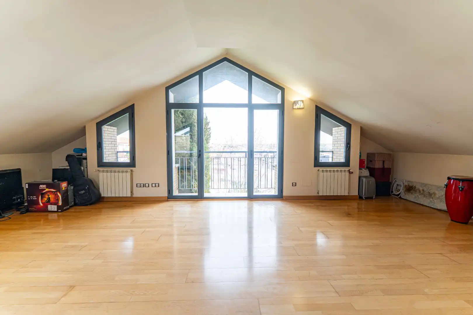 Living room of Detached homes for sale in Arroyomolinos (Madrid)  with Air Conditioner, Heating and Private garden