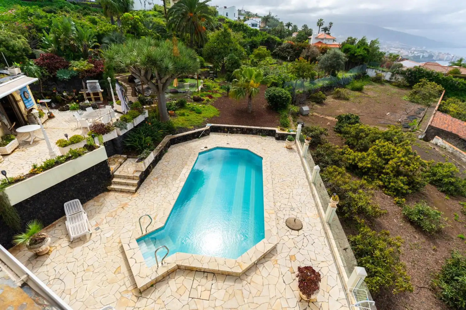 Piscina de Casa o xalet en venda en Santa Úrsula amb Traster