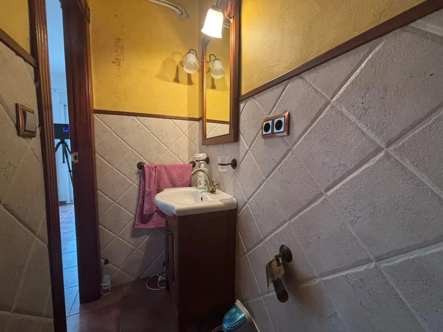 Baño de Casa adosada en venta en Los Montesinos con Aire acondicionado, Terraza y Amueblado
