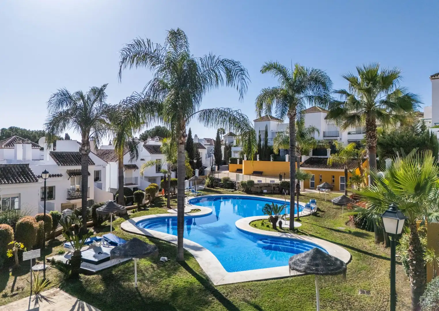 Jardí de Apartament en venda en Marbella amb Jardí privat, Terrassa i Moblat