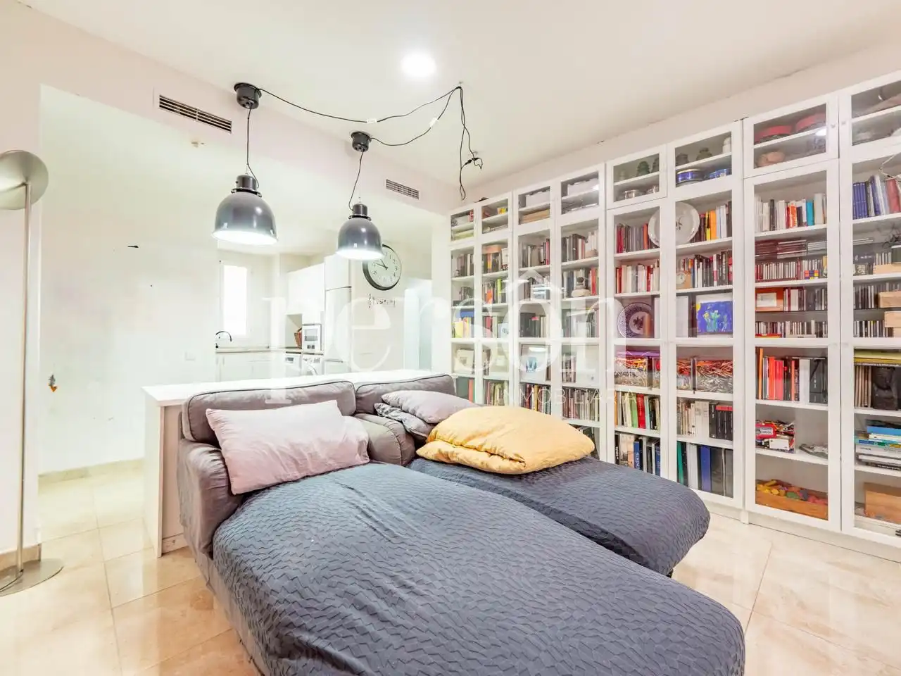 Sala de estar de Planta baja en venta en Valencia con Aire acondicionado, Amueblado y Internet