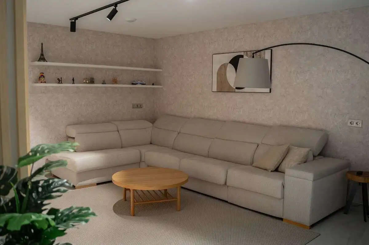 Sala de estar de Casa o chalet en venta en Benidorm con Jardín privado, Terraza y Trastero