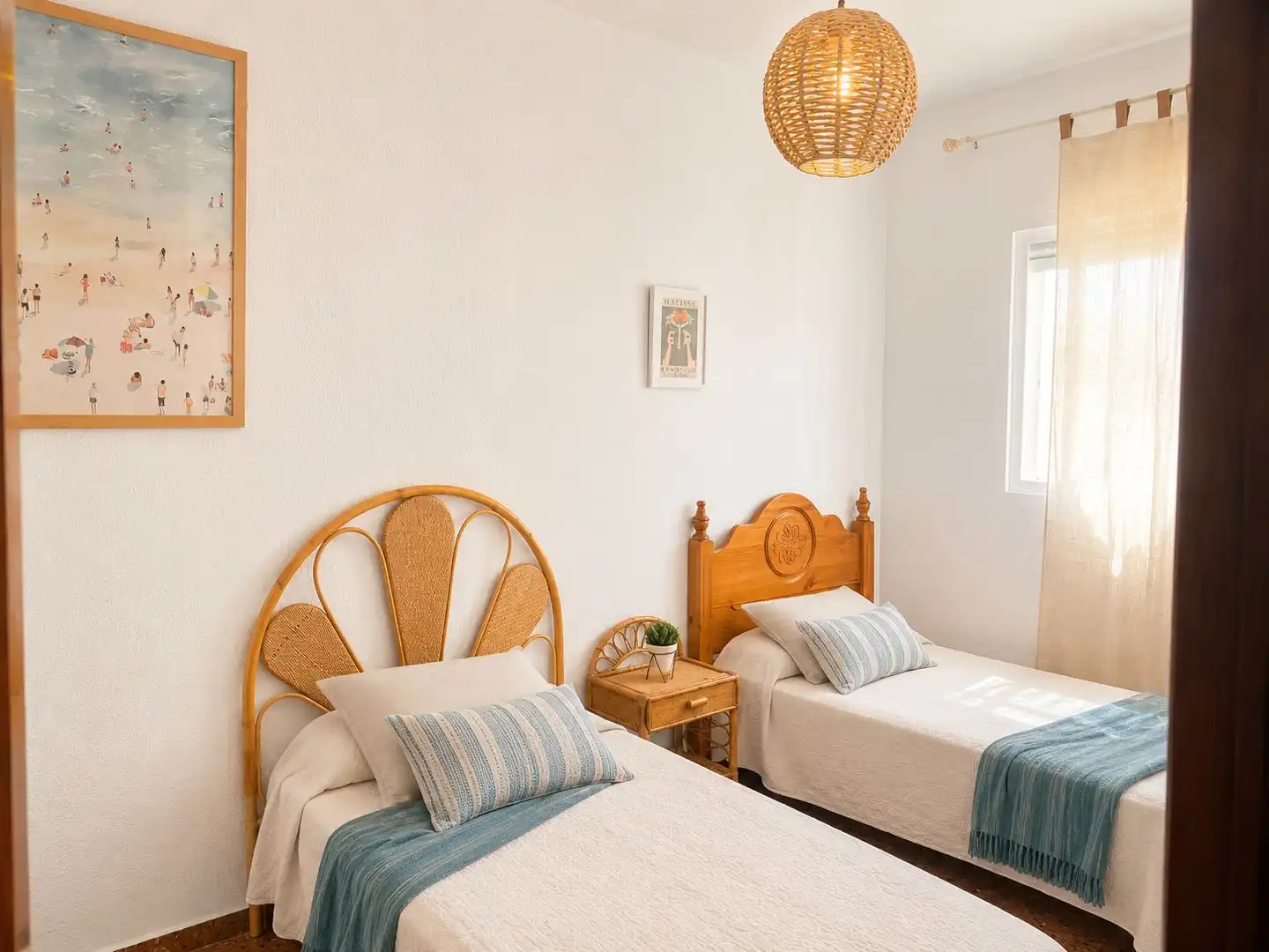Bedroom of Detached homes for rent in Chiclana de la Frontera  with Air Conditioner, Furnished and Oven