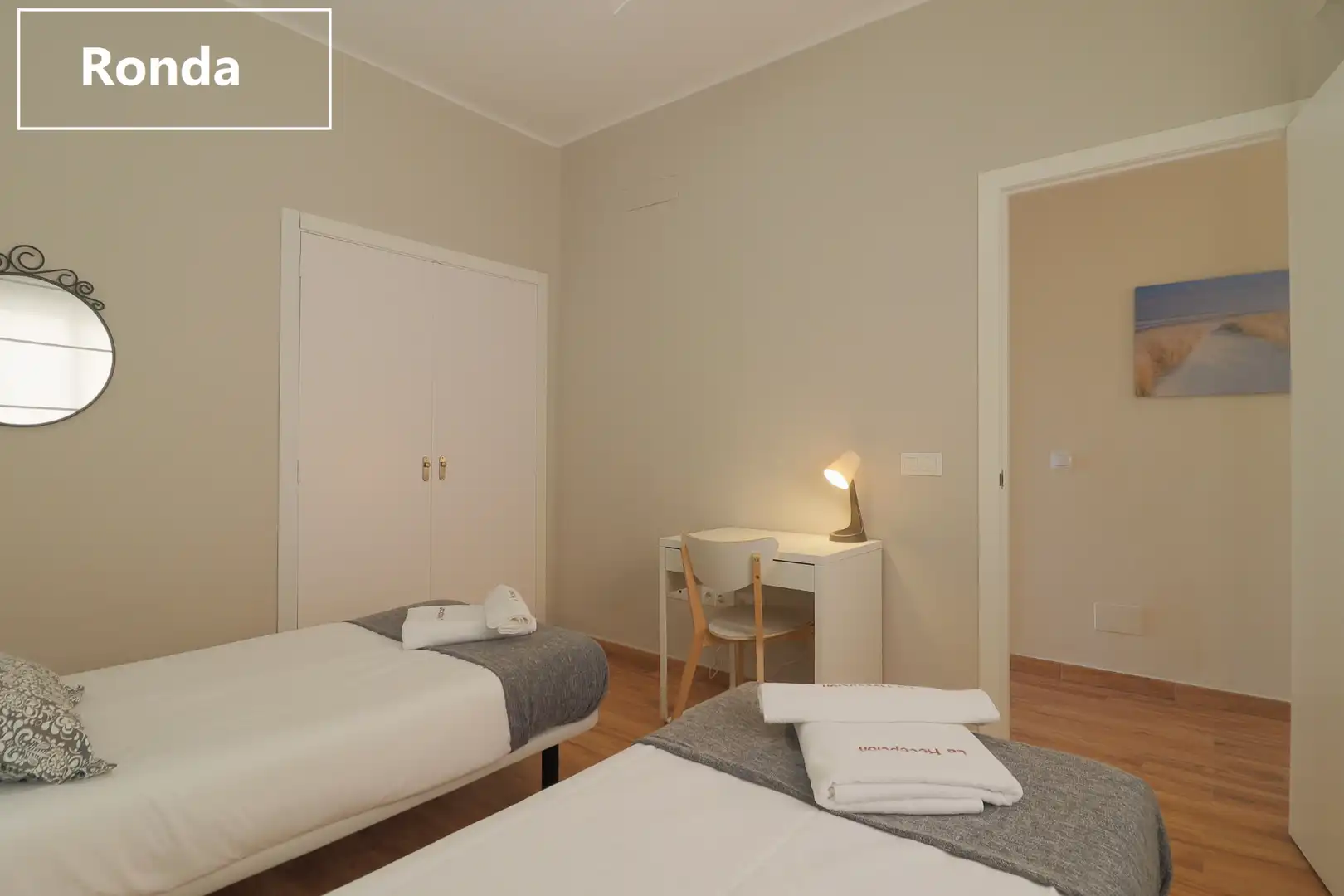 Bedroom of Flat for share in Málaga  with Air Conditioner, Heating and Terrace