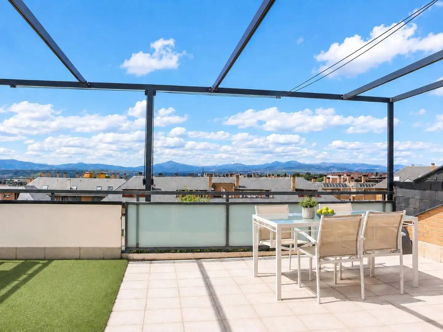Terrace of Attic for sale in Majadahonda  with Air Conditioner, Heating and Private garden