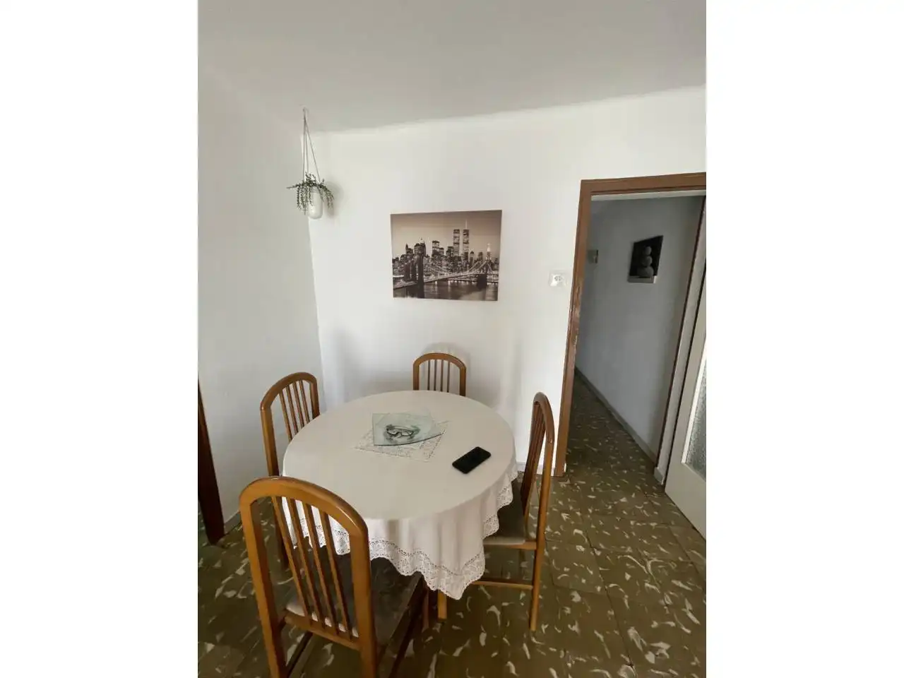 Comedor de Apartamento en venta en Granollers con Amueblado y Balcón