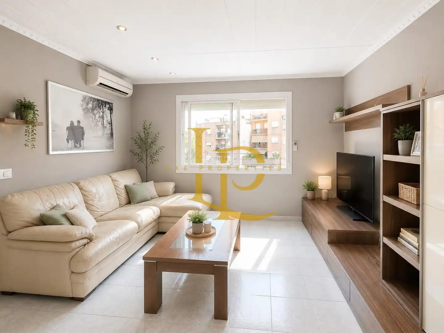 Living room of Flat for sale in Sabadell  with Air Conditioner