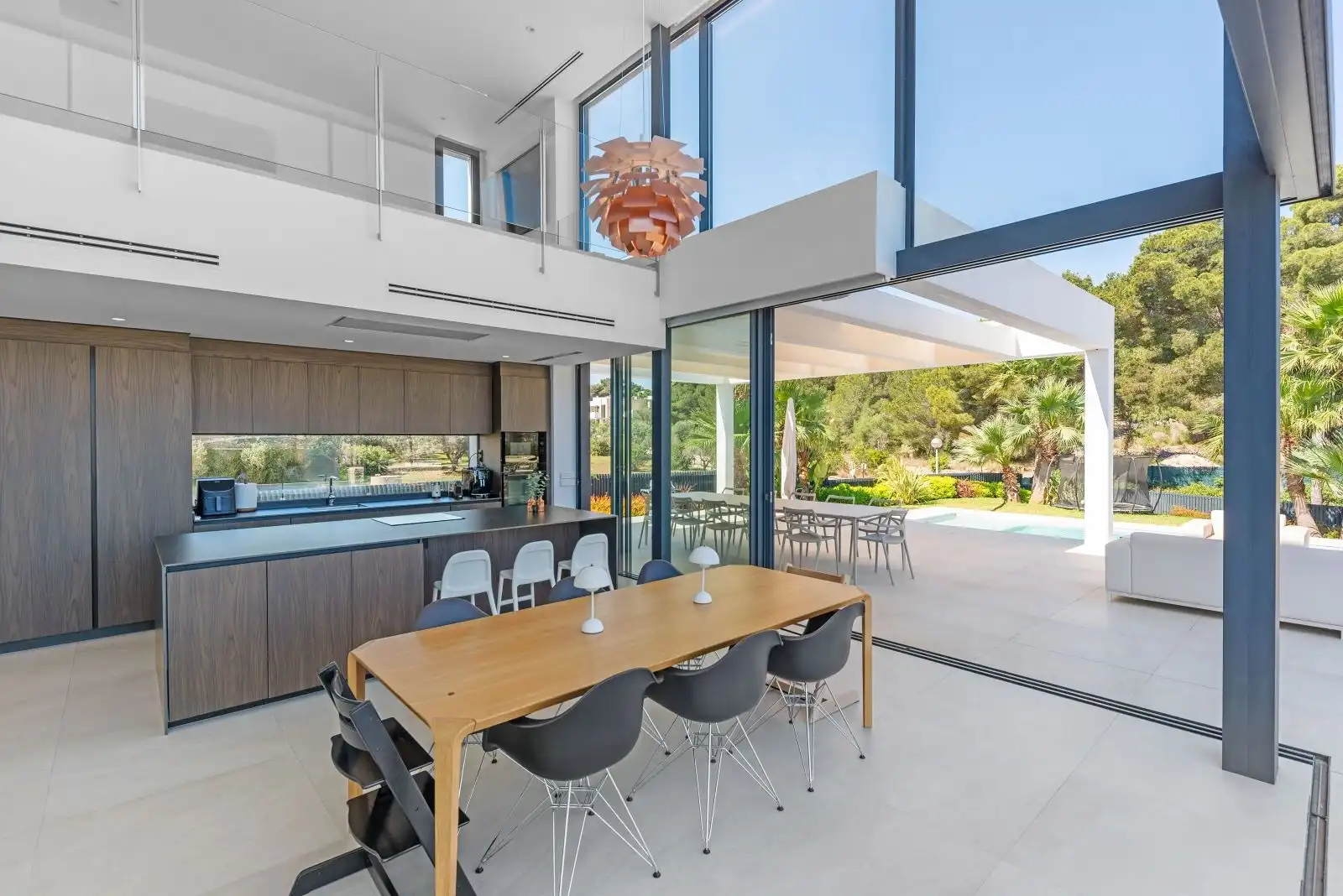 Dining room of Houses for sale in Jávea / Xàbia  with Air Conditioner, Heating and Private garden
