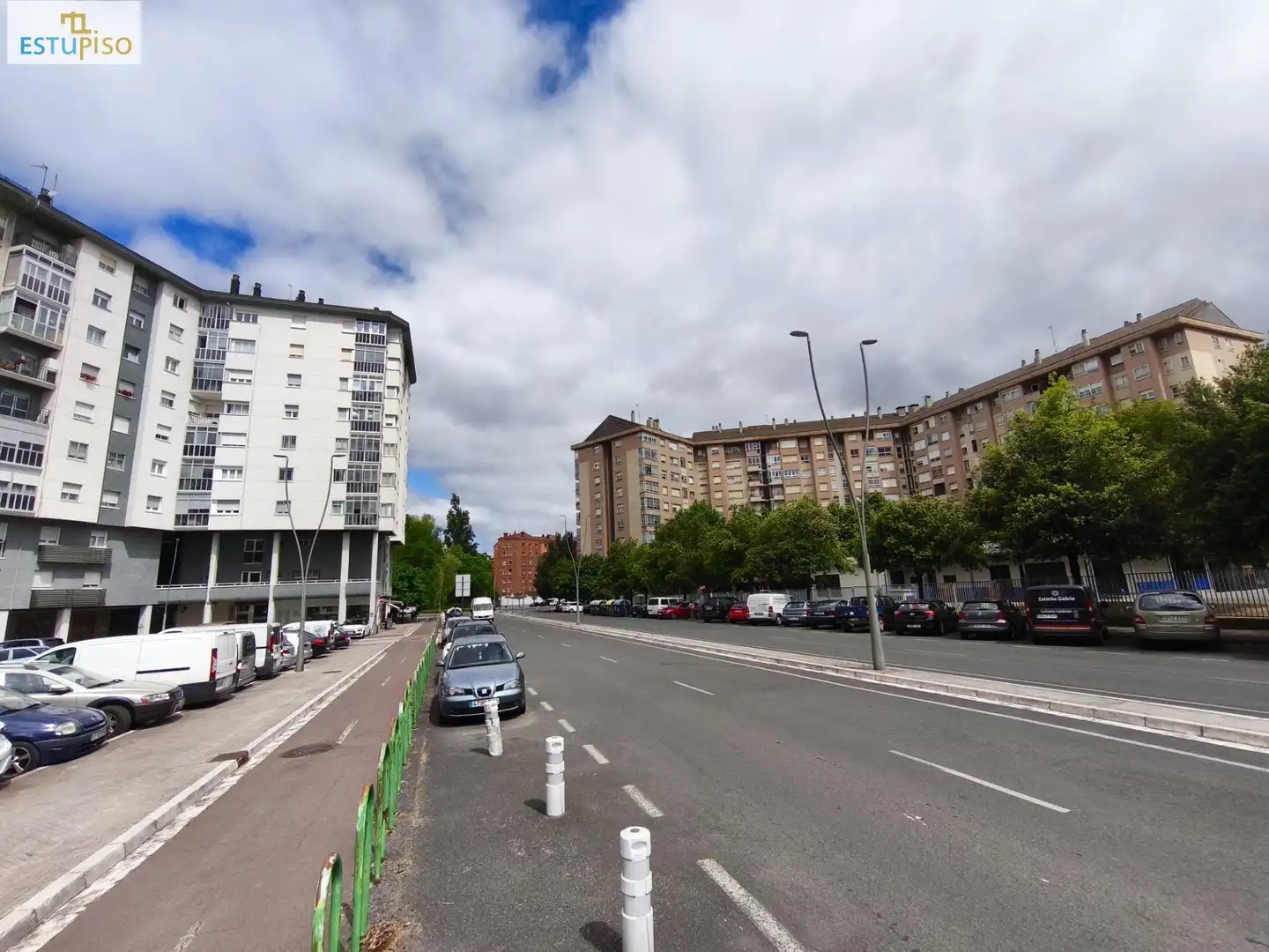 Vista exterior de Pis en venda en Vitoria - Gasteiz amb Calefacció, Parquet i Traster