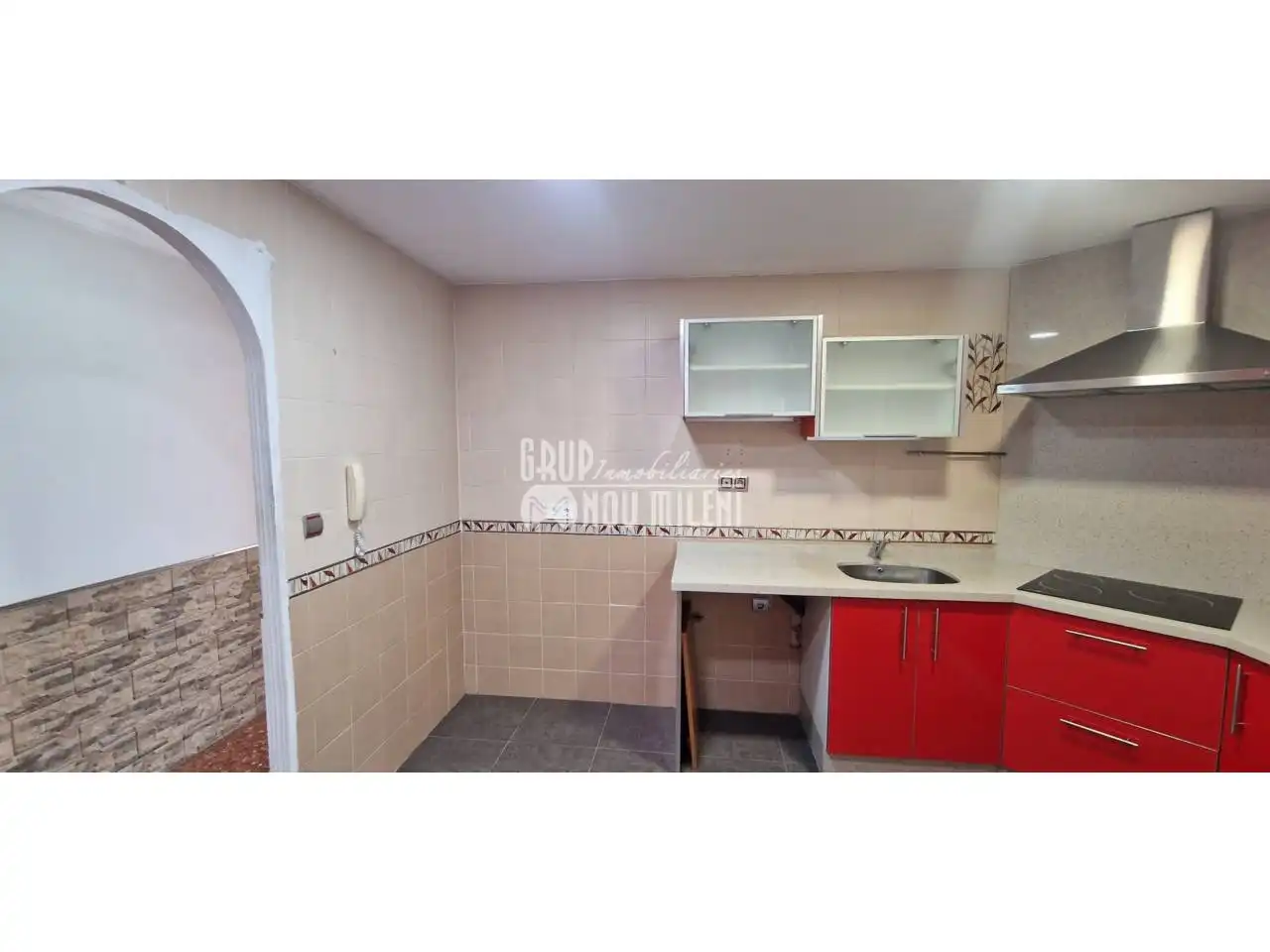 Cocina de Piso de alquiler en Benifaió con Balcón