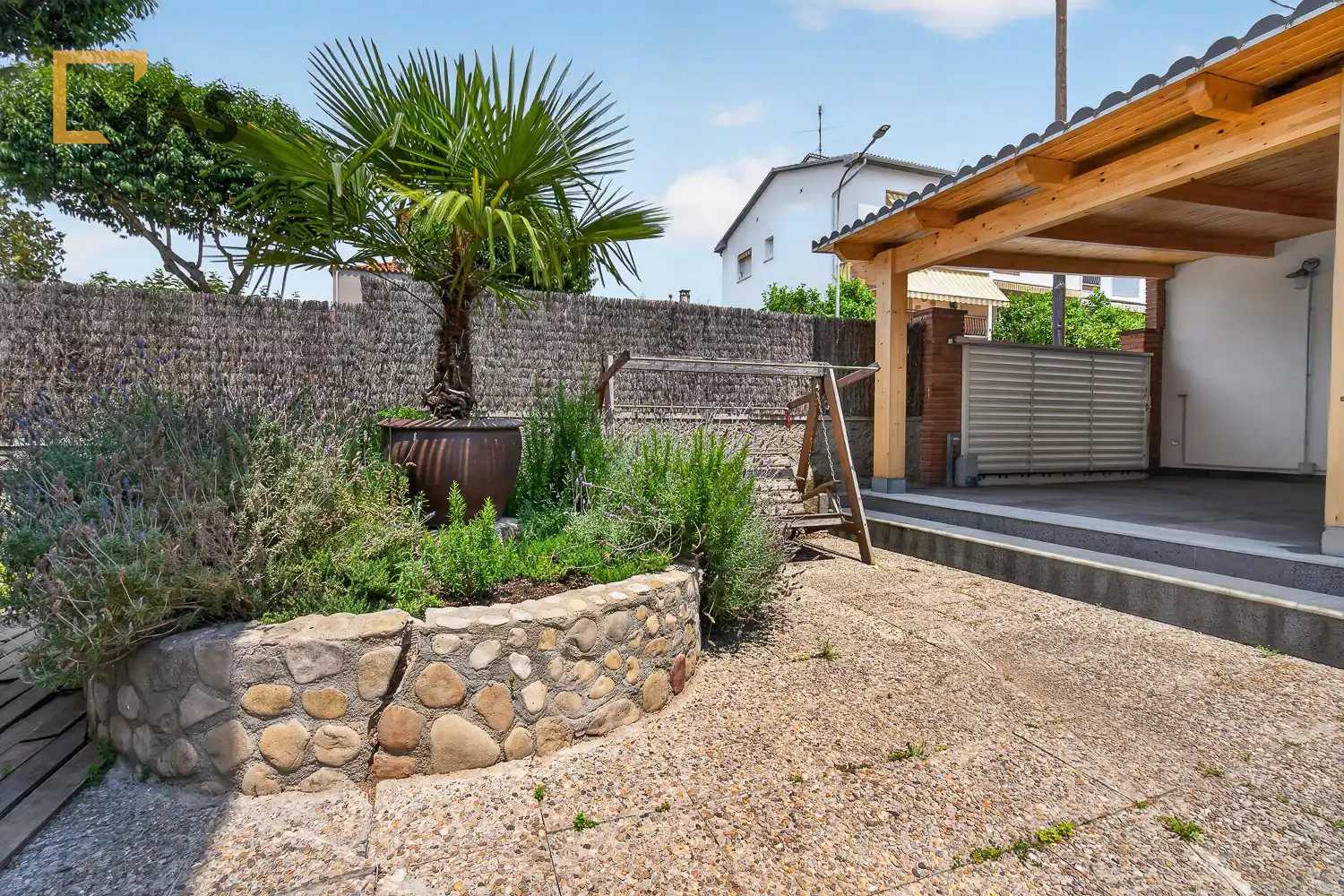 Terraza de Casa o chalet en venta en Parets del Vallès con Aire acondicionado, Calefacción y Jardín privado