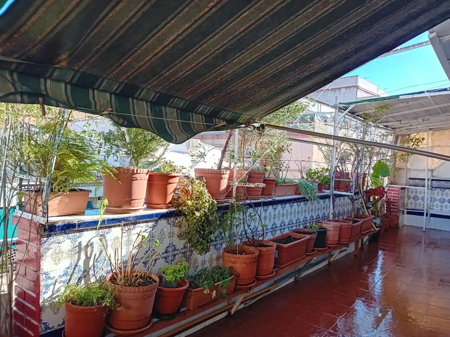 Terrace of Attic for sale in Badalona  with Air Conditioner, Terrace and Furnished