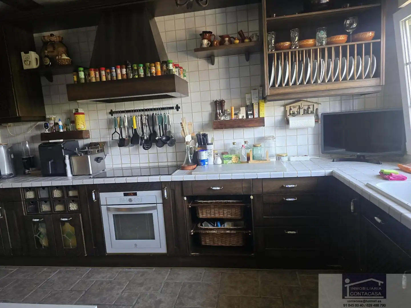 Cocina de Casa o chalet en venta en El Boalo - Cerceda – Mataelpino con Aire acondicionado, Calefacción y Terraza