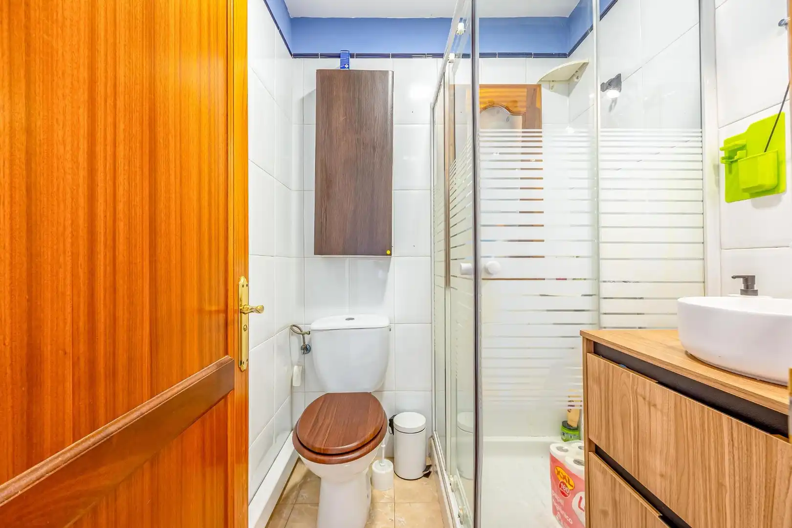 Badezimmer von Haus oder Chalet zum Verkauf in Valsequillo de Gran Canaria mit Klimaanlage, Heizung und Privatgarten