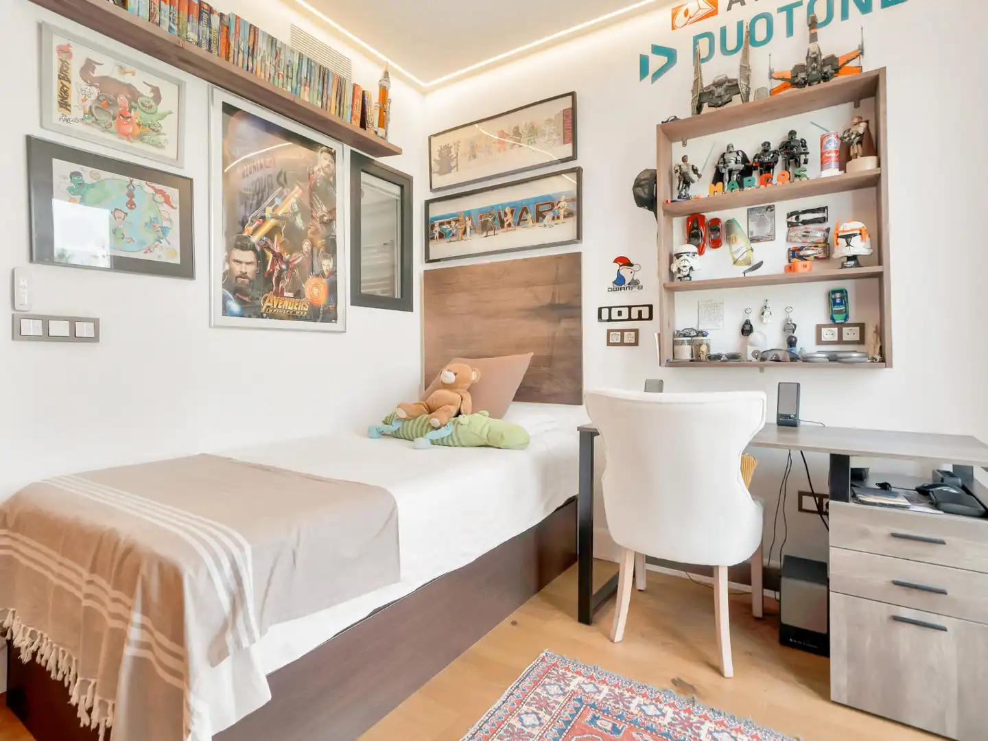 Bedroom of Detached homes for sale in Marbella  with Private garden, Alarm and Community pool