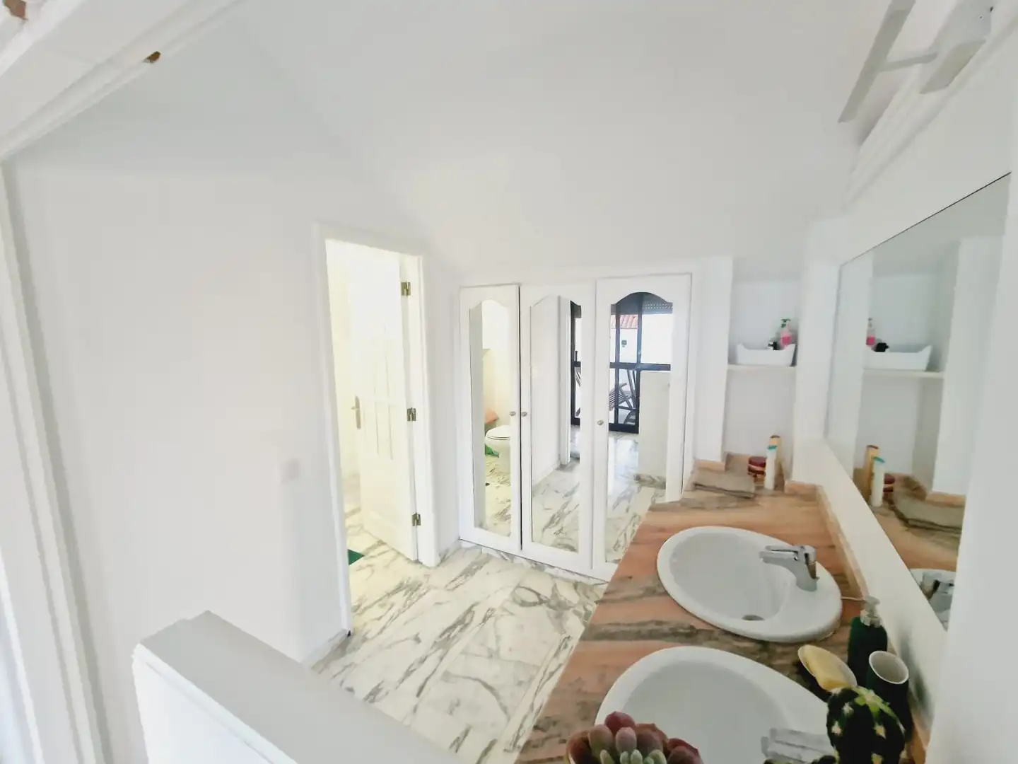 Badezimmer von Haus oder Chalet zur Miete in San Bartolomé de Tirajana mit Klimaanlage, Terrasse und Abstellraum
