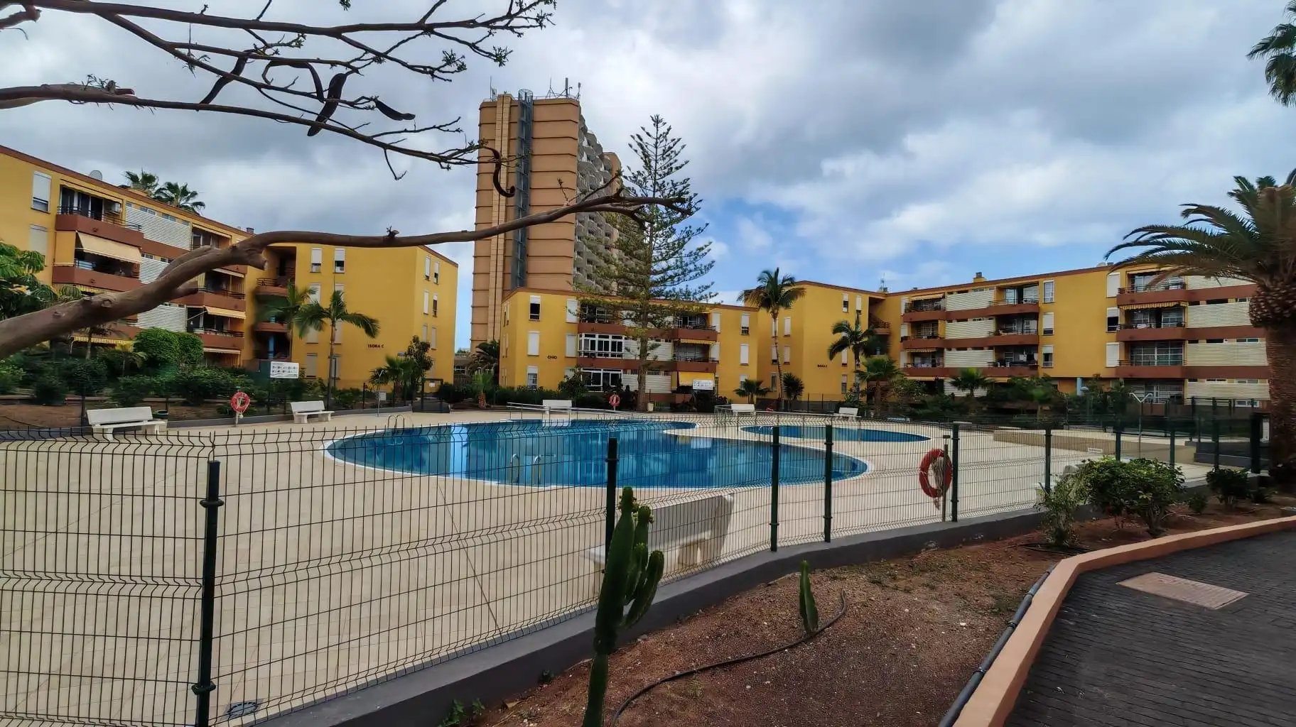 Piscina de Planta baixa en venda en Arona amb Jardí privat, Terrassa i Piscina comunitària