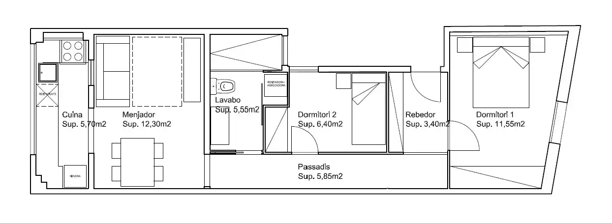 Flat for sale in Barcelona  with Balcony