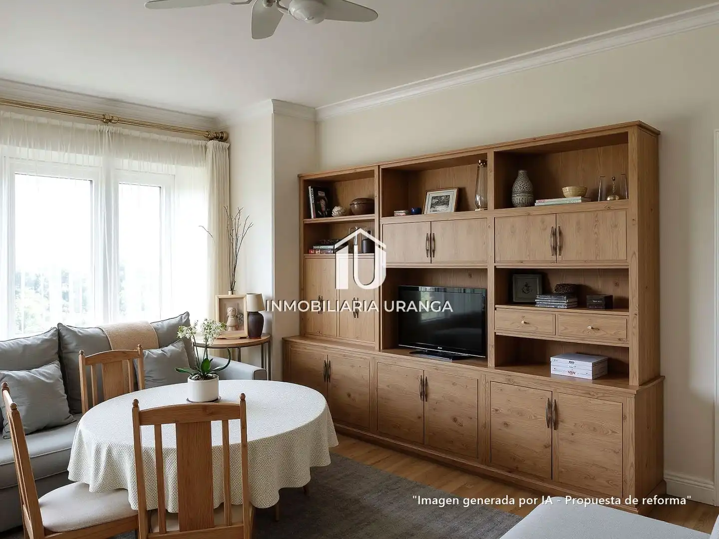 Sala d'estar de Pis en venda en Castro-Urdiales amb Calefacció