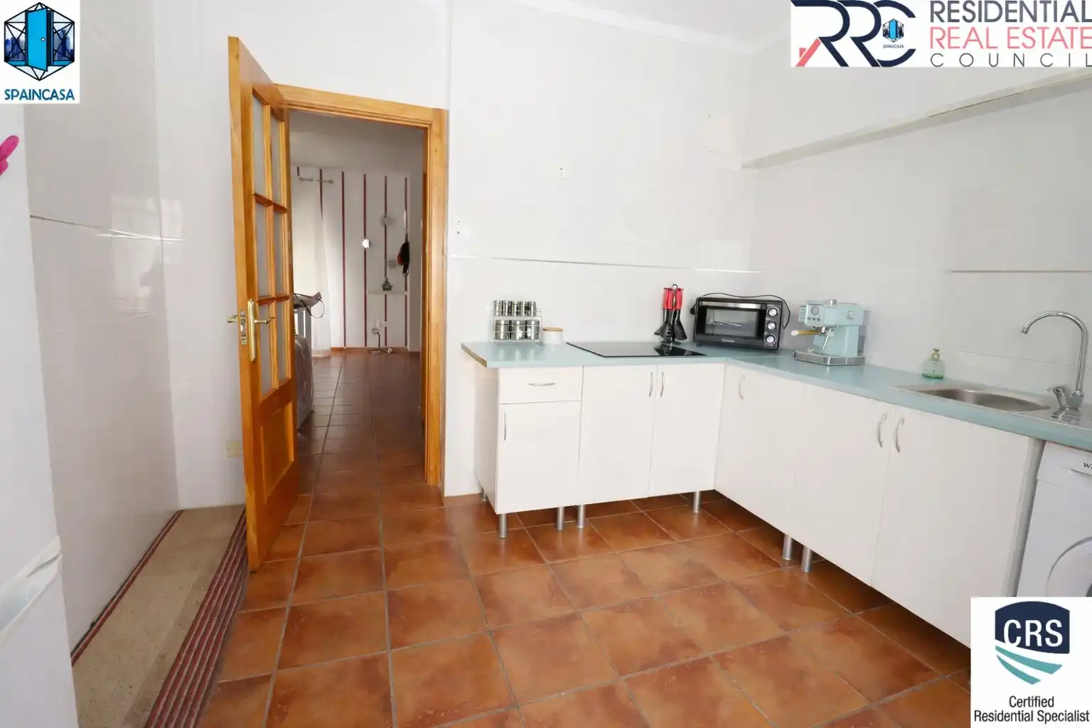 Cocina de Casa adosada en venta en Cartaya con Alarma