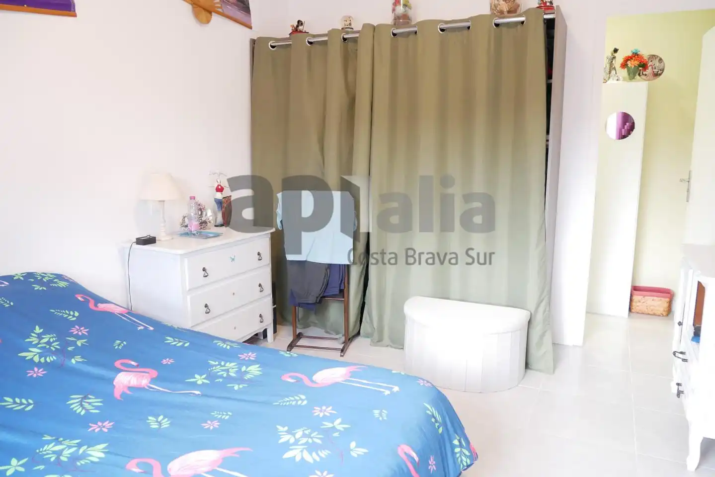 Schlafzimmer von Haus oder Chalet zum Verkauf in Maçanet de la Selva mit Klimaanlage, Heizung und Privatgarten
