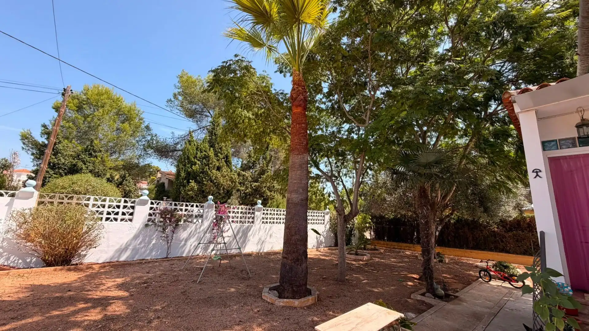 Garden of Houses for sale in Alberic  with Air Conditioner, Heating and Private garden