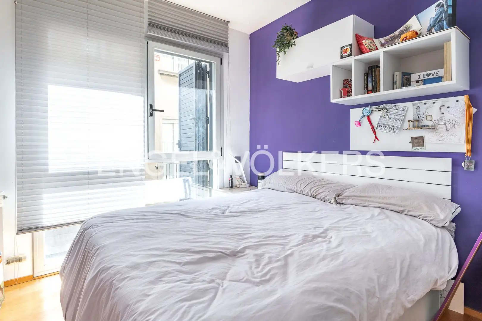 Habitación de Casa adosada en venta en Barcelona con Aire acondicionado, Calefacción y Parquet