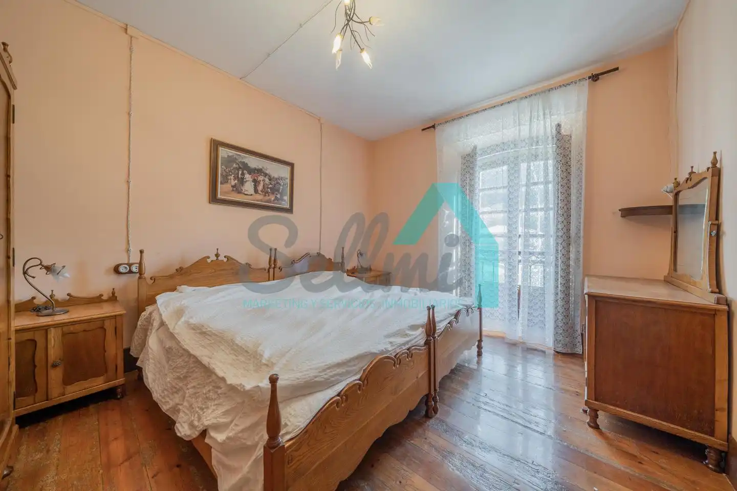 Bedroom of Houses for sale in Pravia  with Heating, Private garden and Parquet flooring