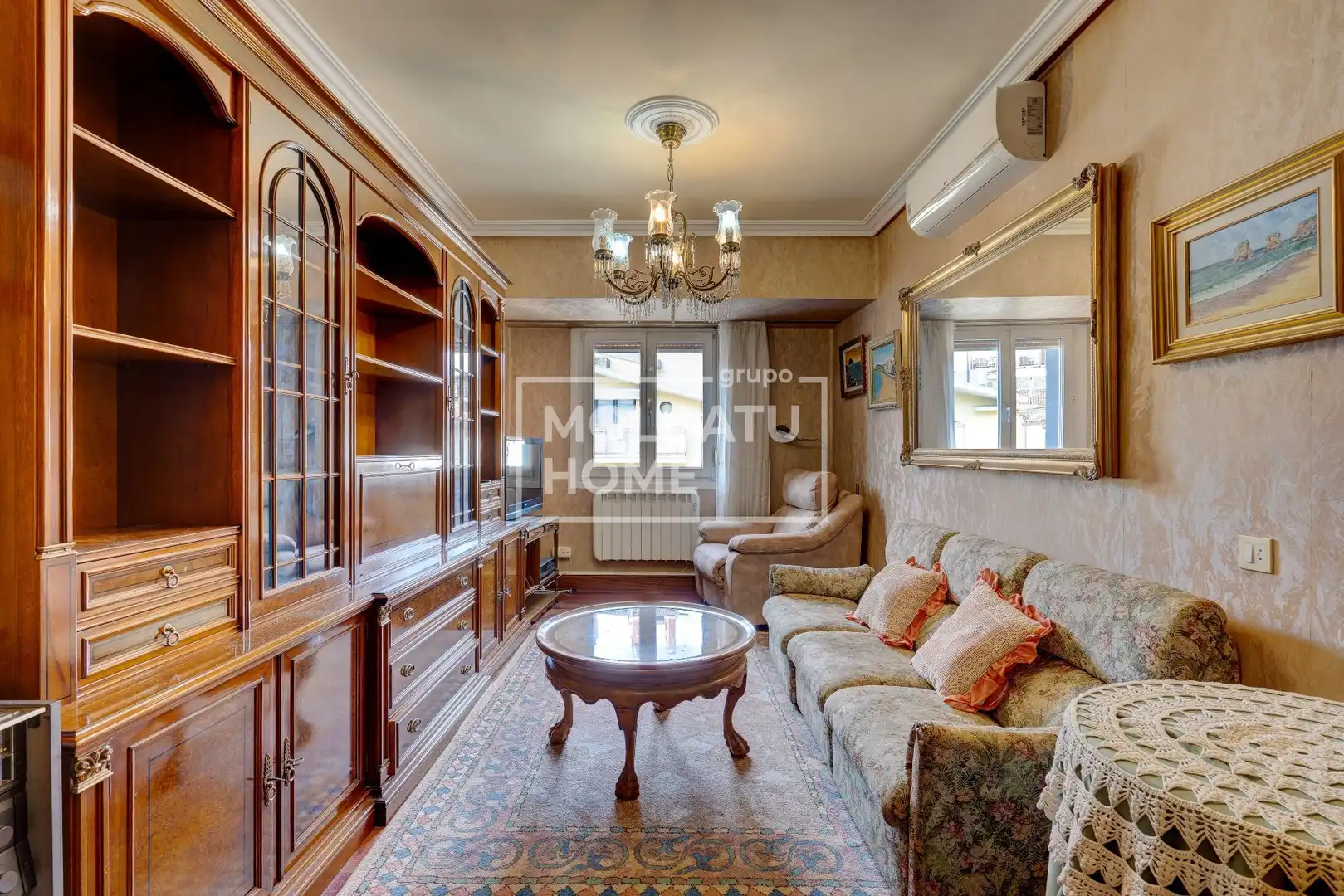 Sala de estar de Piso en venta en Irun  con Aire acondicionado, Calefacción y Trastero