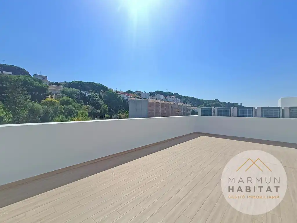 Terrassa de Pis de lloguer en Arenys de Mar amb Aire condicionat i Forn