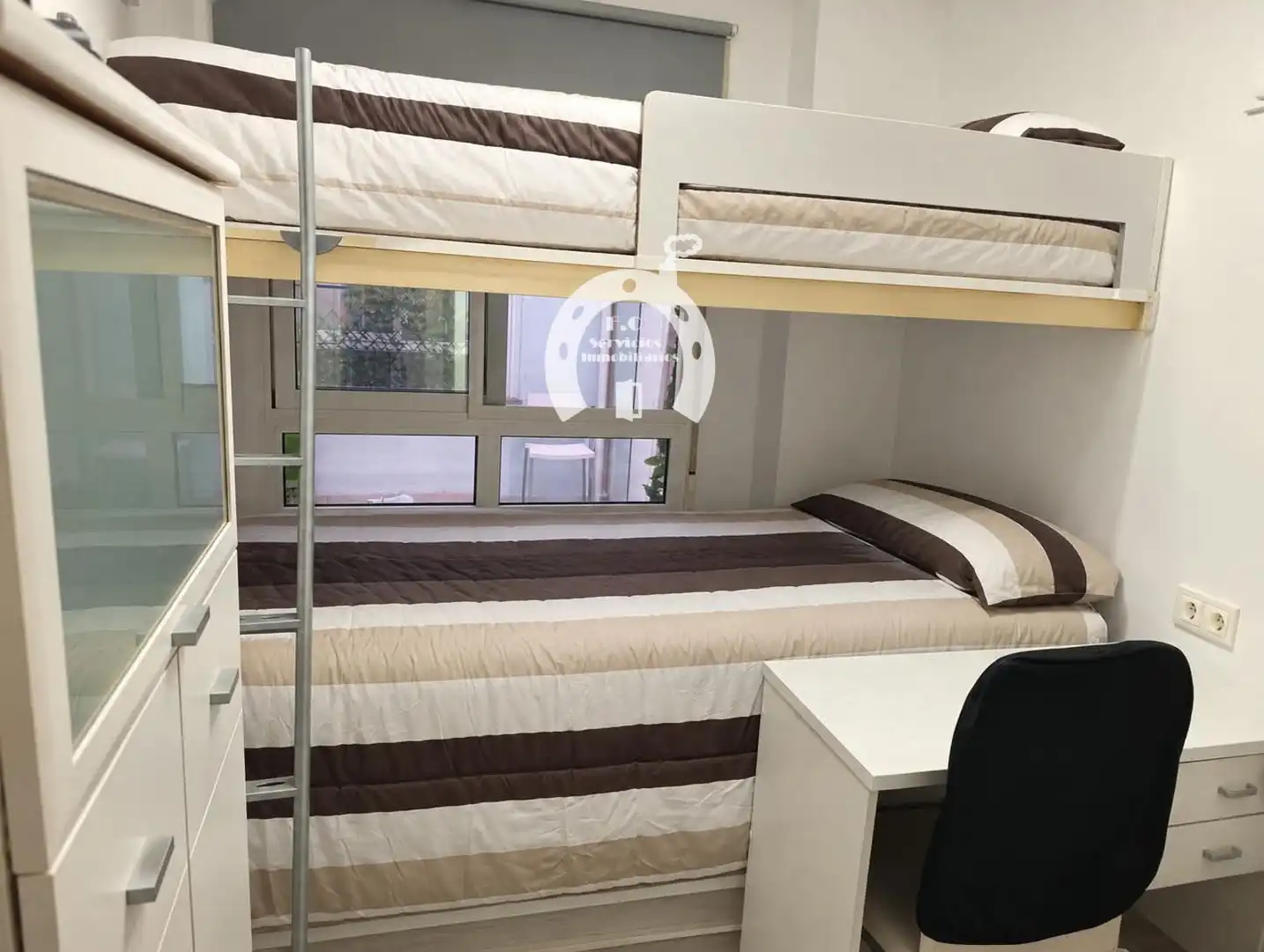 Bedroom of Flat for sale in Elche / Elx  with Air Conditioner
