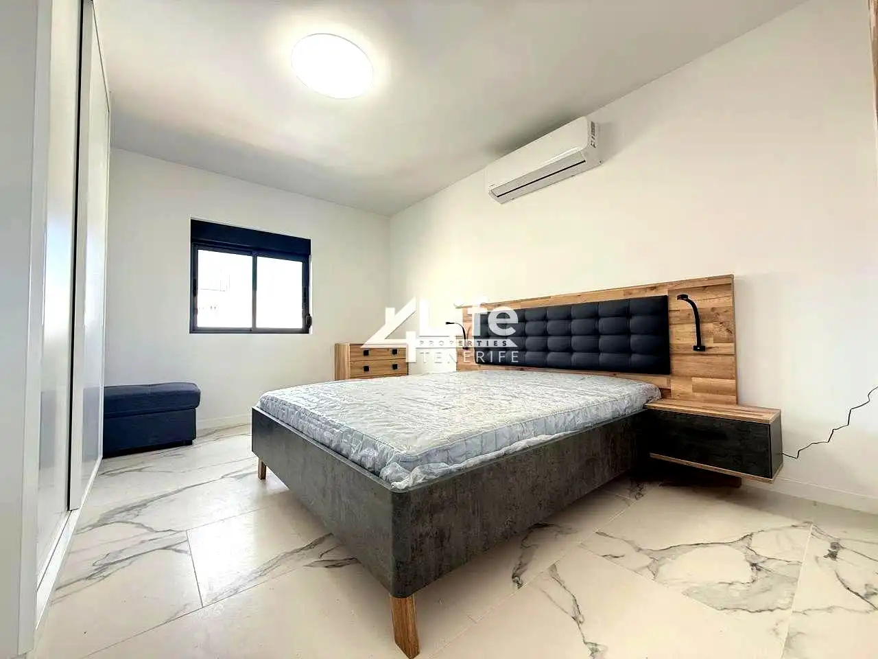 Schlafzimmer von Wohnung zur Miete in San Miguel de Abona mit Klimaanlage, Terrasse und Möbliert