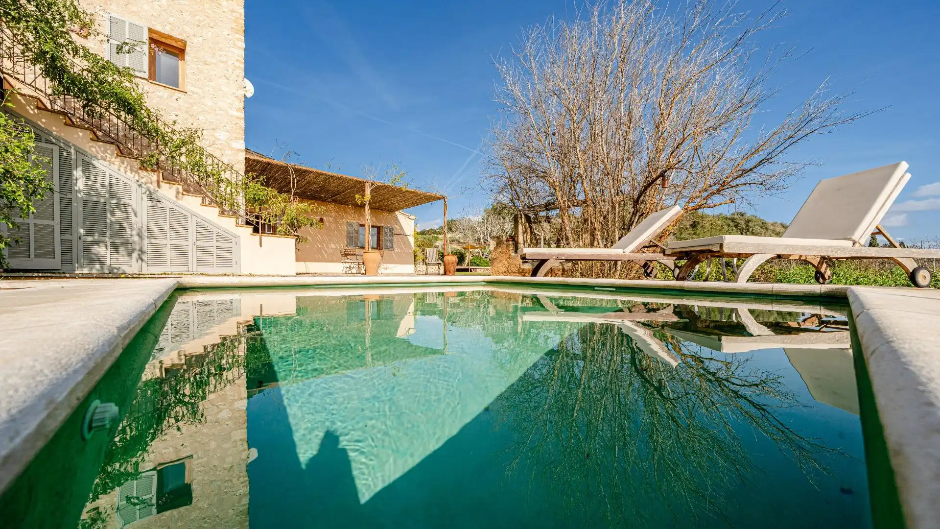 Swimming pool of Country homes for sale in Montuïri