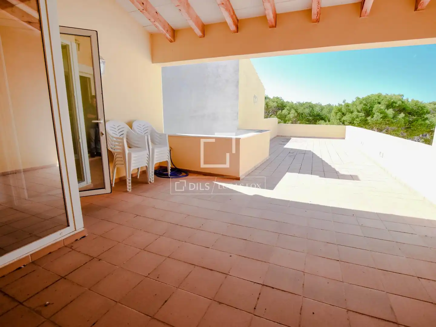Terrasse von Haus oder Chalet zur Miete in Ciutadella de Menorca mit Terrasse und Abstellraum