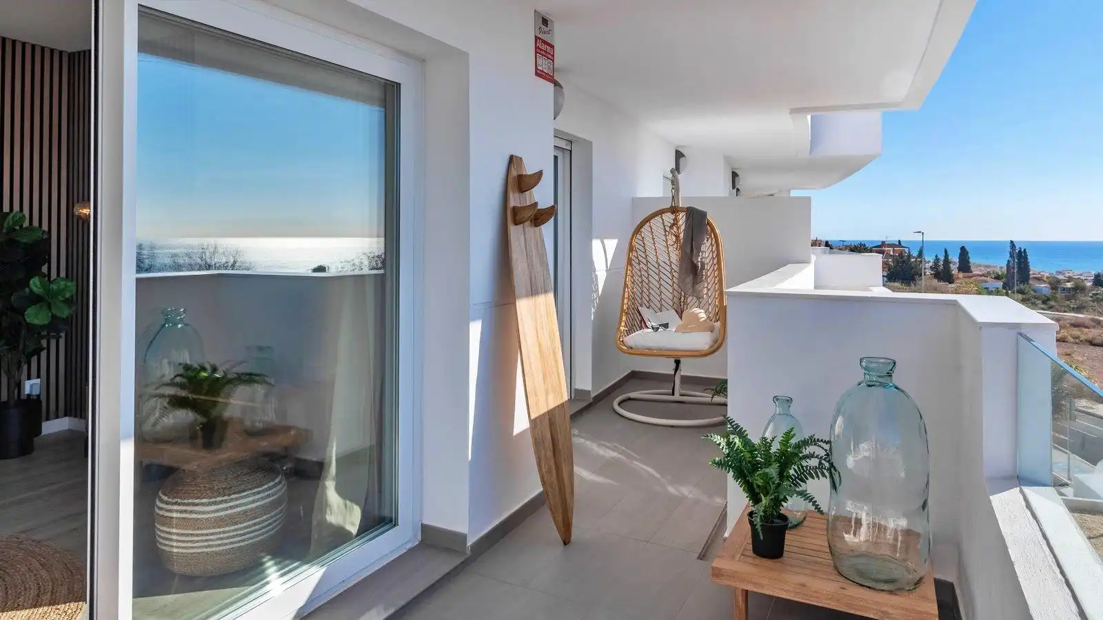 Terraza de Piso en venta en Rincón de la Victoria con Aire acondicionado, Calefacción y Jardín privado