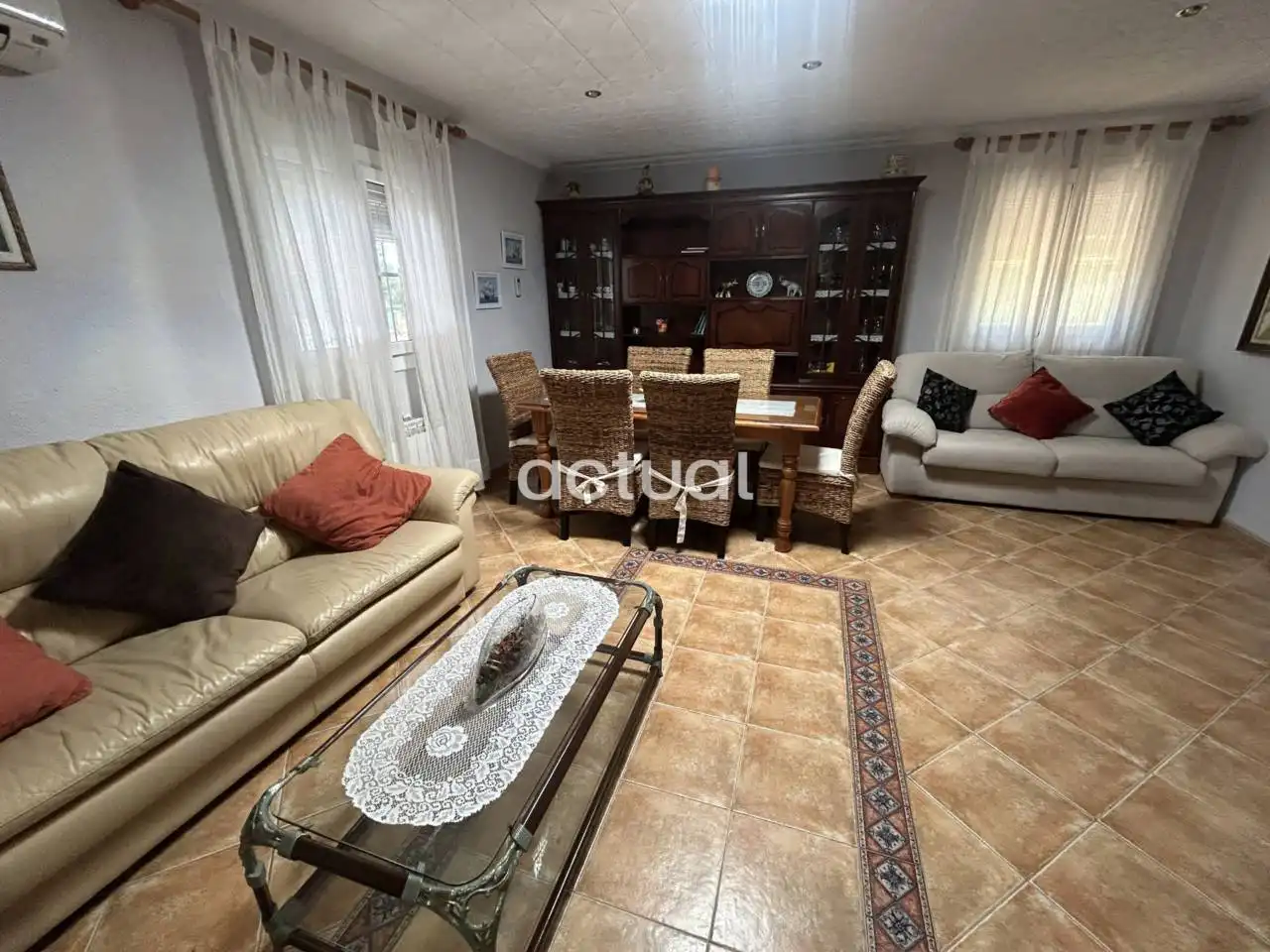 Sala d'estar de Casa o xalet en venda en Vidreres amb Aire condicionat, Calefacció i Jardí privat